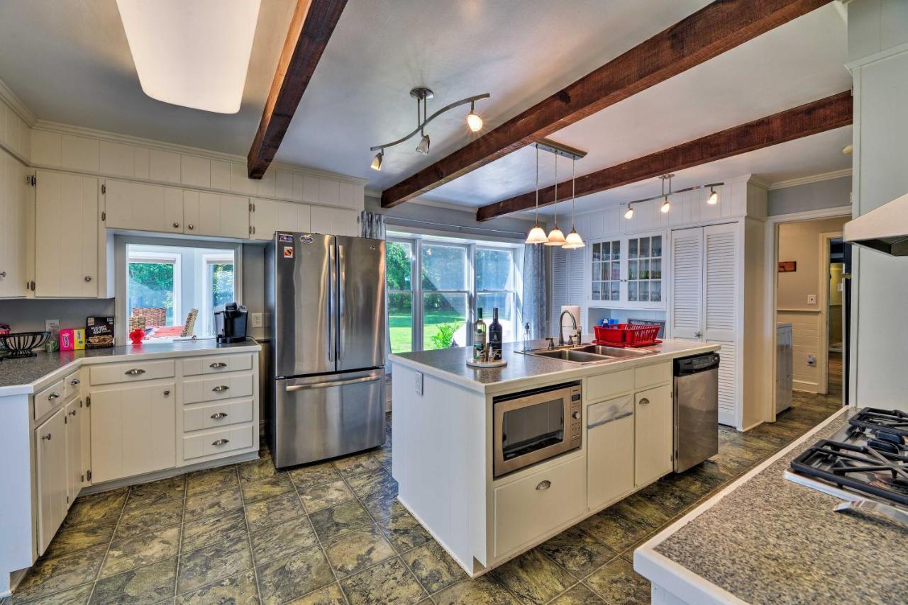 Bayfront Blounts Creek Home Private Beach And Dock! Whichard Beach Esterno foto